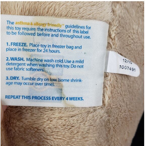 Built a Bear Workshop Beige Tan Teddy Bear Plush 15'' - Picture 9 of 9